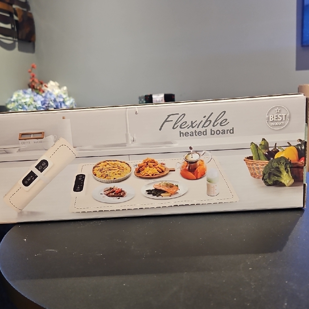 Flexible Heated Mat for Food